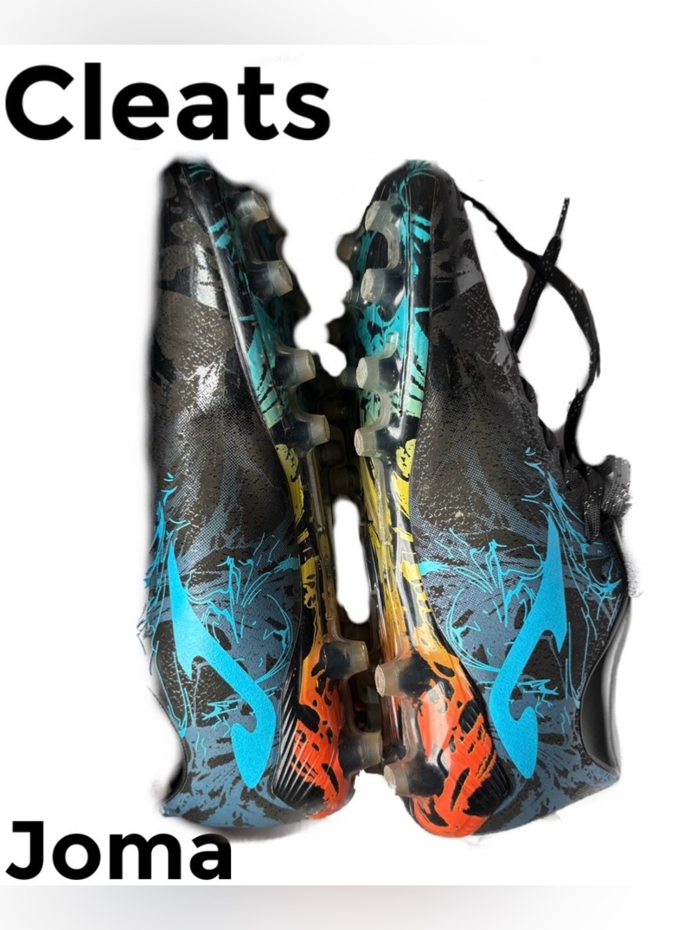 Joma Boys Soccer Cleats – Lightweight Performance Black Aguila Cup 2401 FG